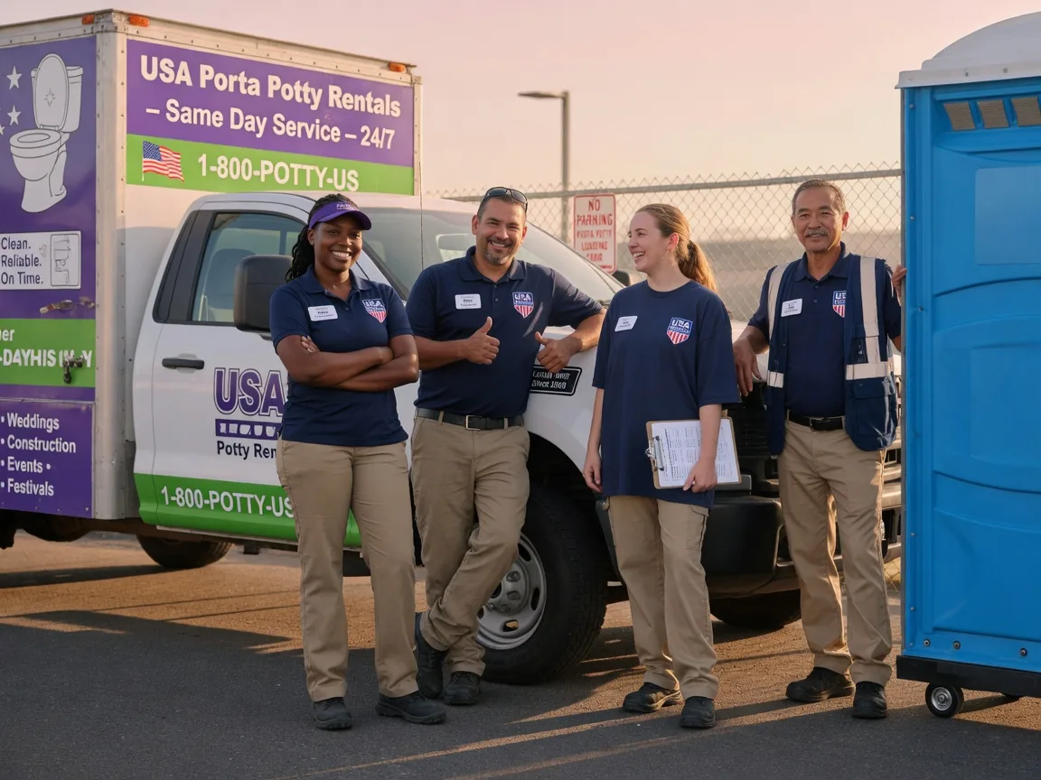 Porta Potty Rental company in Monroe, IN